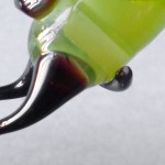 Flaschenteufel Detail Schwanz